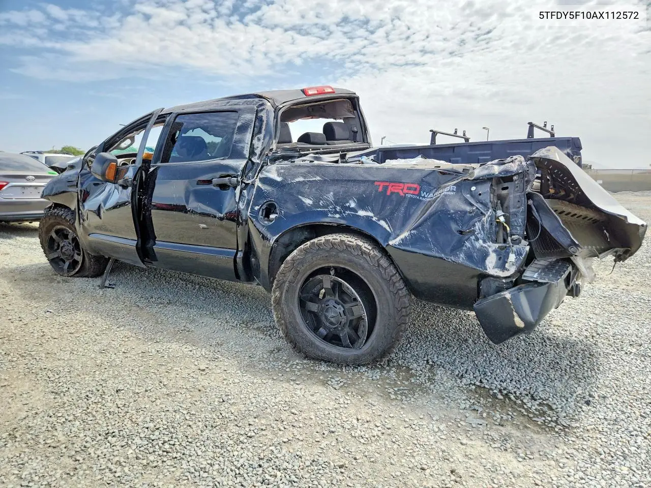 2010 Toyota Tundra Crewmax Sr5 VIN: 5TFDY5F10AX112572 Lot: 61201046