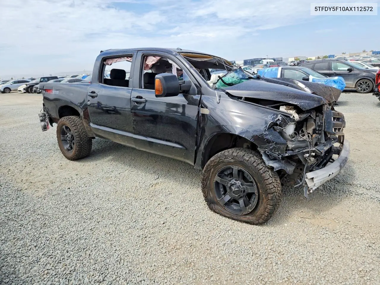 2010 Toyota Tundra Crewmax Sr5 VIN: 5TFDY5F10AX112572 Lot: 61201046