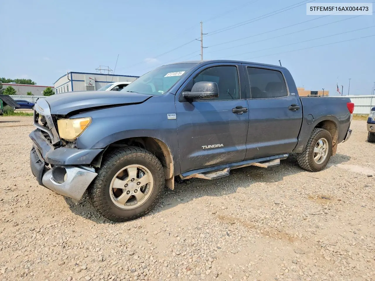 2010 Toyota Tundra Crewmax Sr5 VIN: 5TFEM5F16AX004473 Lot: 61310076