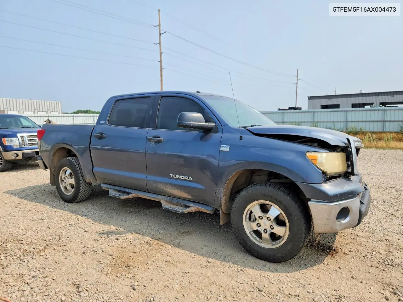 2010 Toyota Tundra Crewmax Sr5 VIN: 5TFEM5F16AX004473 Lot: 61310076