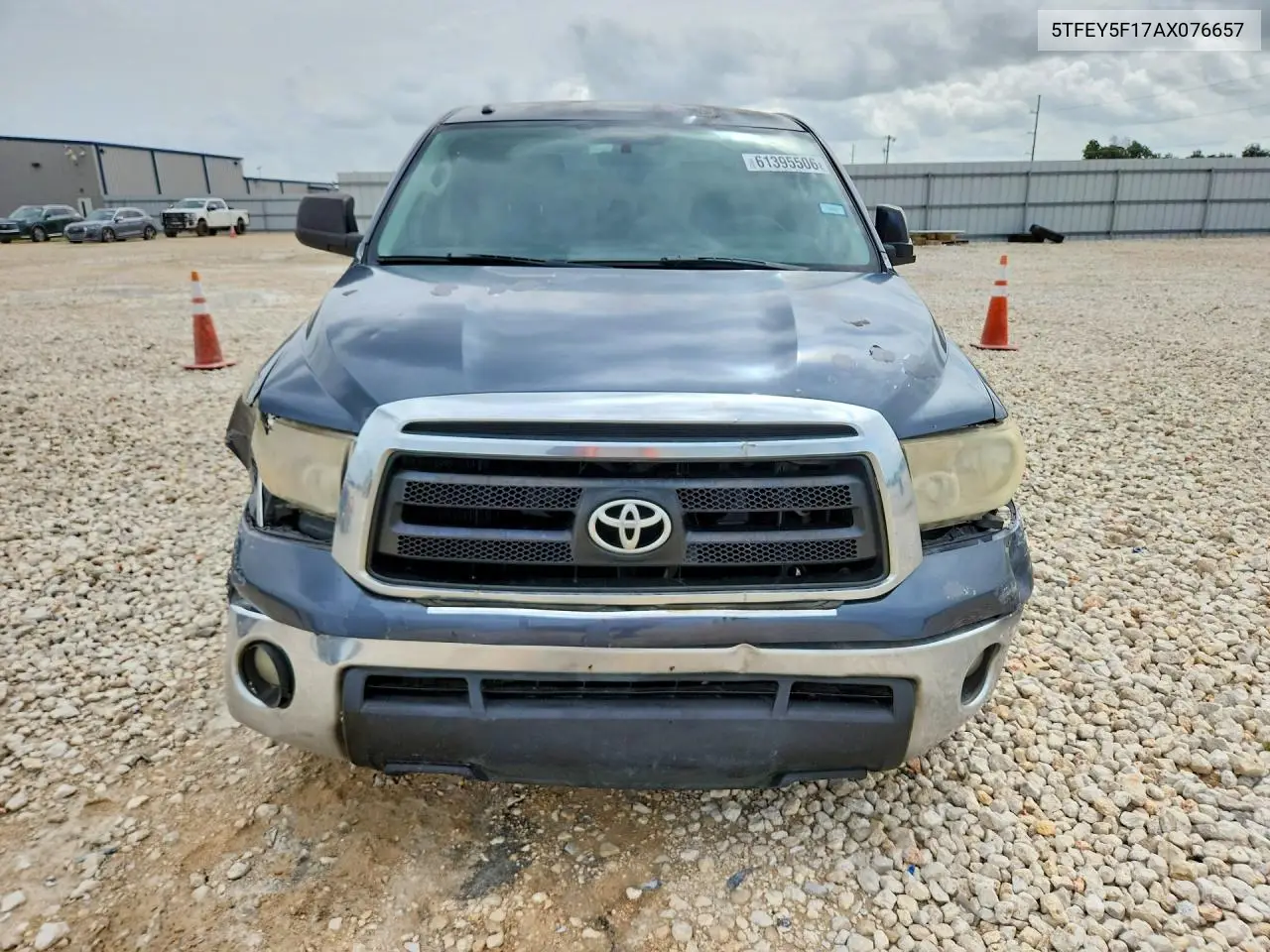 2010 Toyota Tundra Crewmax Sr5 VIN: 5TFEY5F17AX076657 Lot: 61395506