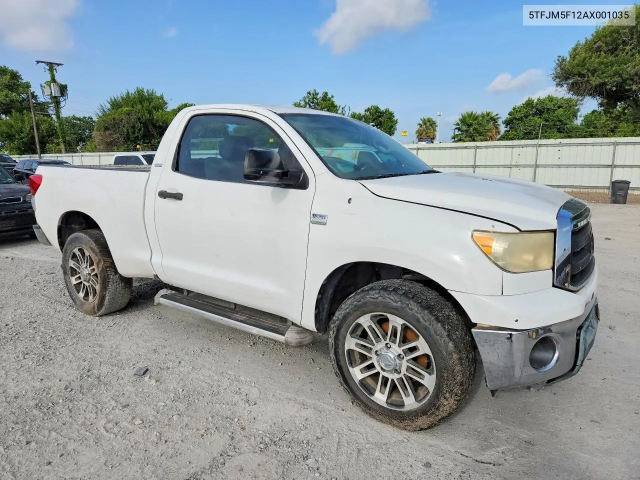 2010 Toyota Tundra Grade VIN: 5TFJM5F12AX001035 Lot: 61740916