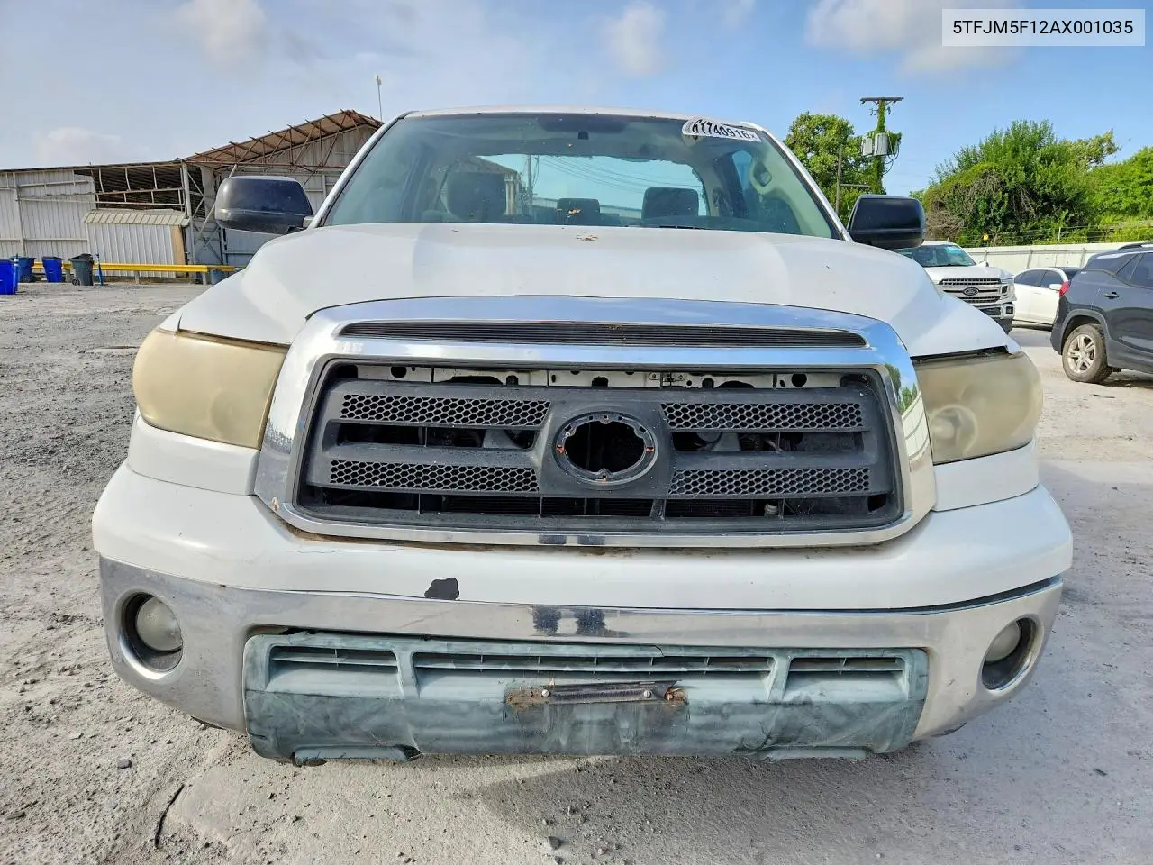 2010 Toyota Tundra Grade VIN: 5TFJM5F12AX001035 Lot: 61740916
