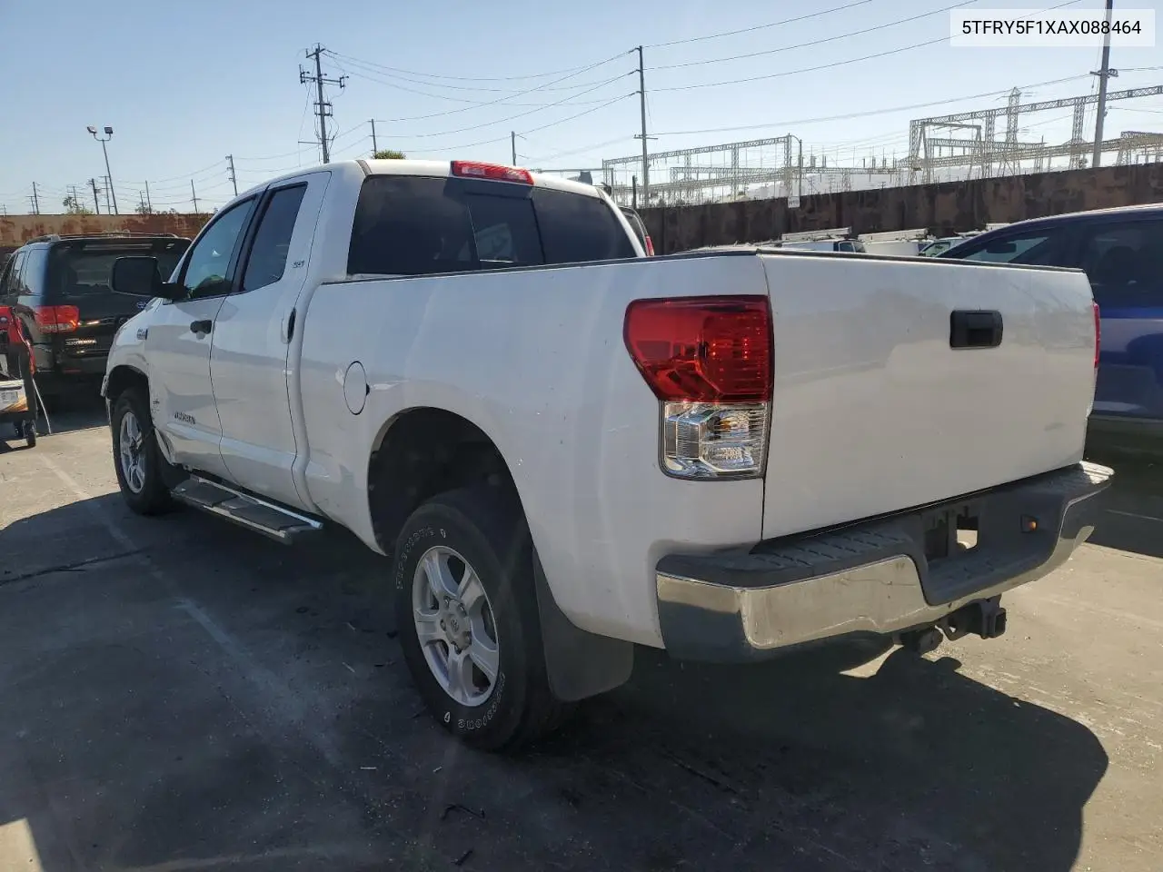 5TFRY5F1XAX088464 2010 Toyota Tundra Double Cab Sr5