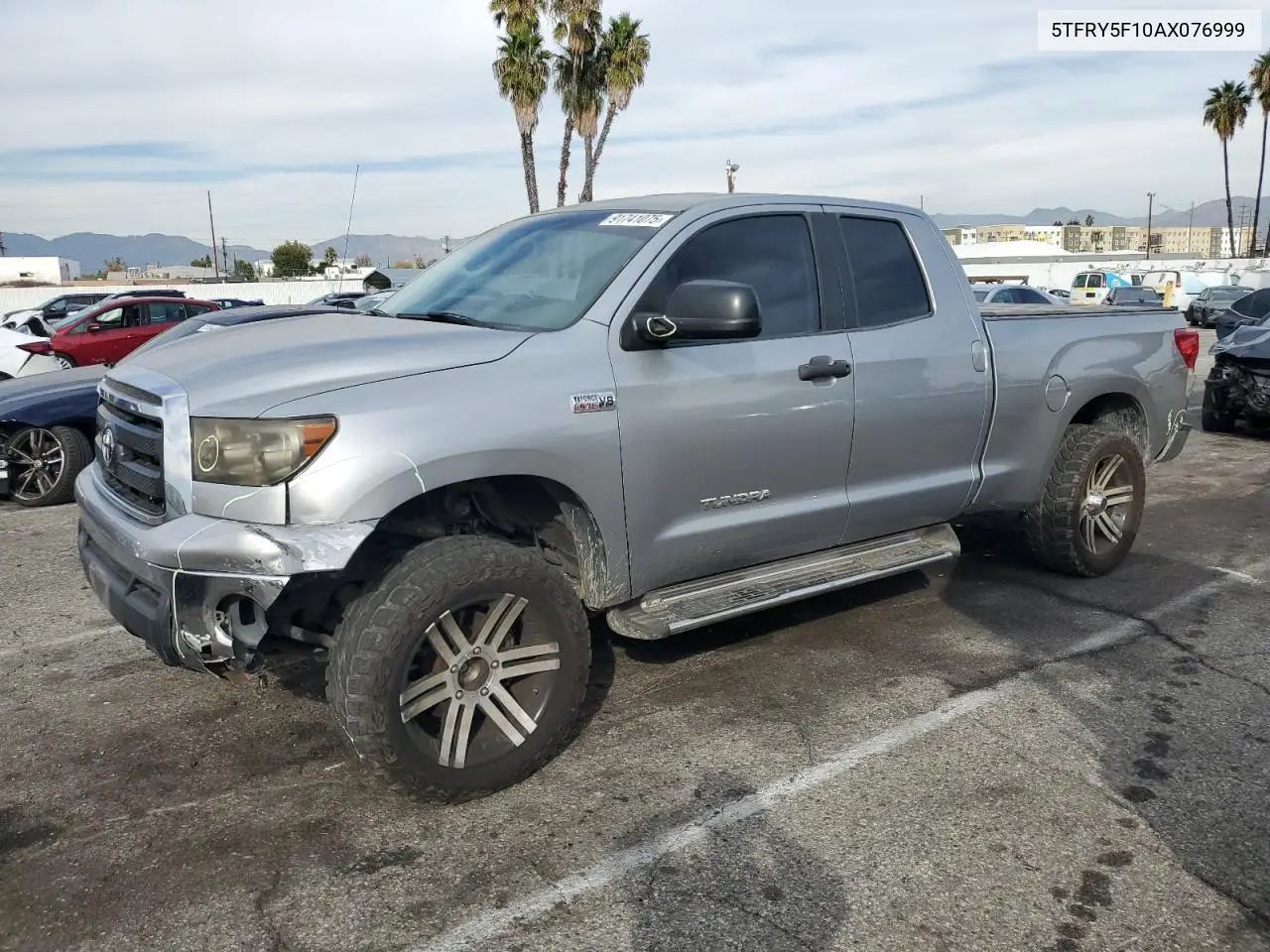 5TFRY5F10AX076999 2010 Toyota Tundra Double Cab Sr5