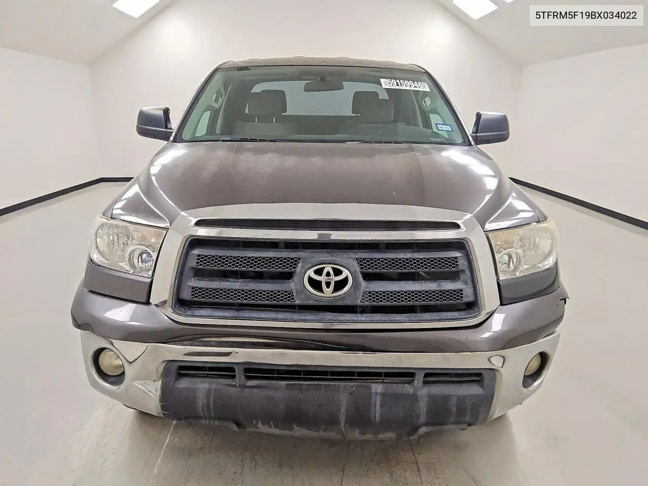 2011 Toyota Tundra Double Cab Sr5 VIN: 5TFRM5F19BX034022 Lot: 59159946