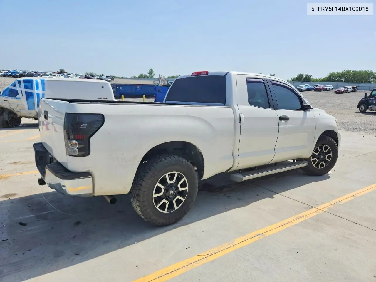 2011 Toyota Tundra Double Cab Sr5 VIN: 5TFRY5F14BX109018 Lot: 59334316
