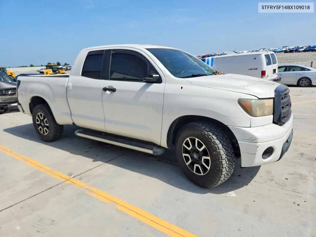 2011 Toyota Tundra Double Cab Sr5 VIN: 5TFRY5F14BX109018 Lot: 59334316