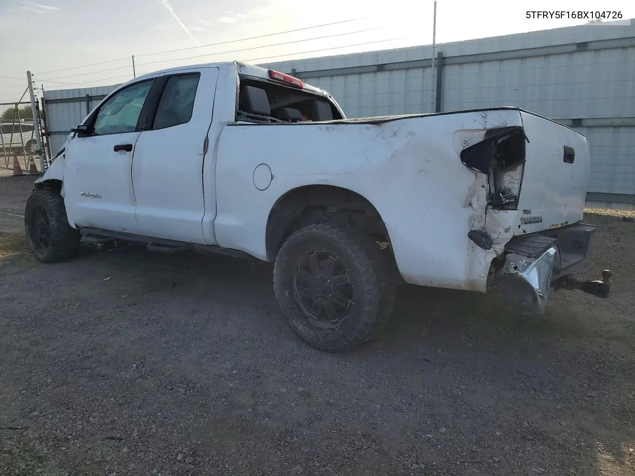 2011 Toyota Tundra Double Cab Sr5 VIN: 5TFRY5F16BX104726 Lot: 61038986