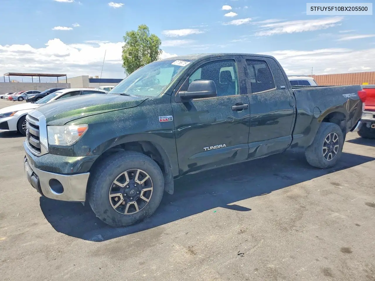 2011 Toyota Tundra Double Cab Sr5 VIN: 5TFUY5F10BX205500 Lot: 61766776