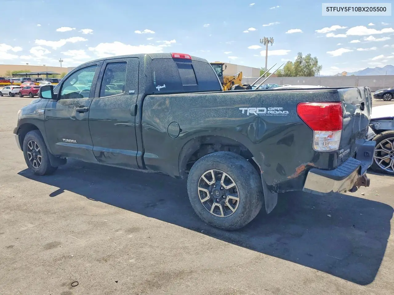 2011 Toyota Tundra Double Cab Sr5 VIN: 5TFUY5F10BX205500 Lot: 61766776