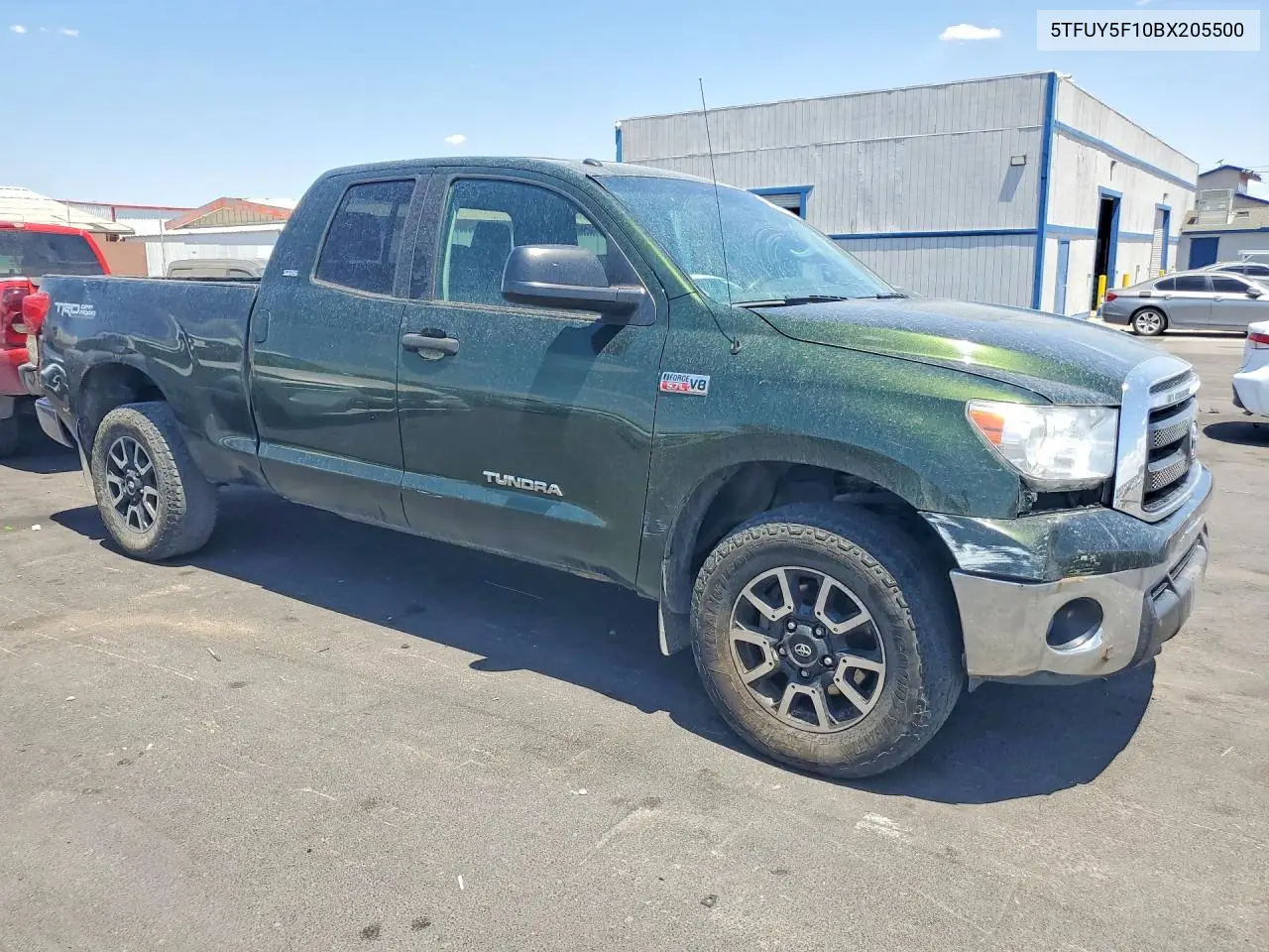2011 Toyota Tundra Double Cab Sr5 VIN: 5TFUY5F10BX205500 Lot: 61766776