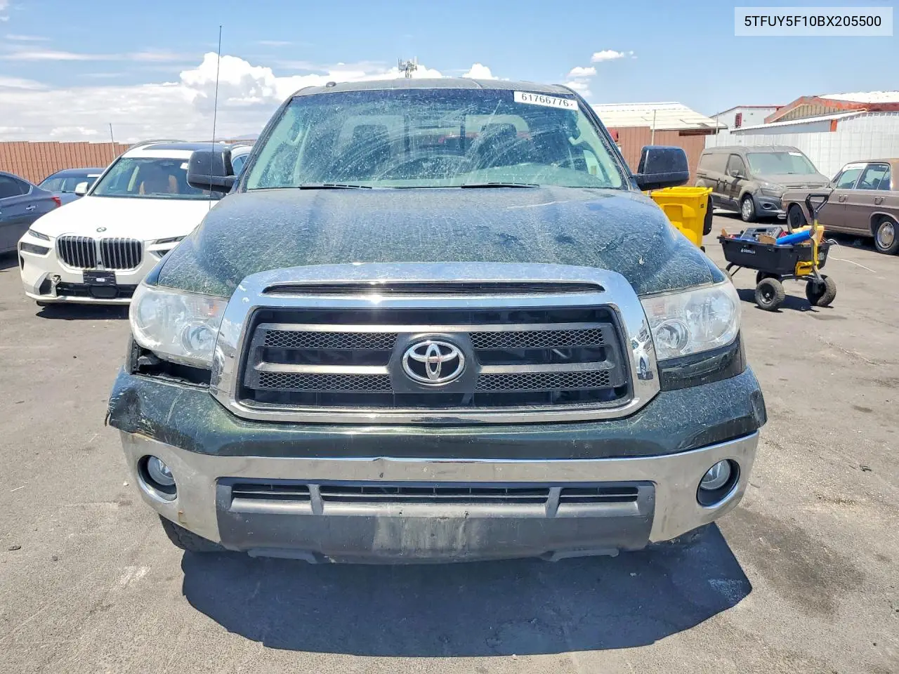 2011 Toyota Tundra Double Cab Sr5 VIN: 5TFUY5F10BX205500 Lot: 61766776