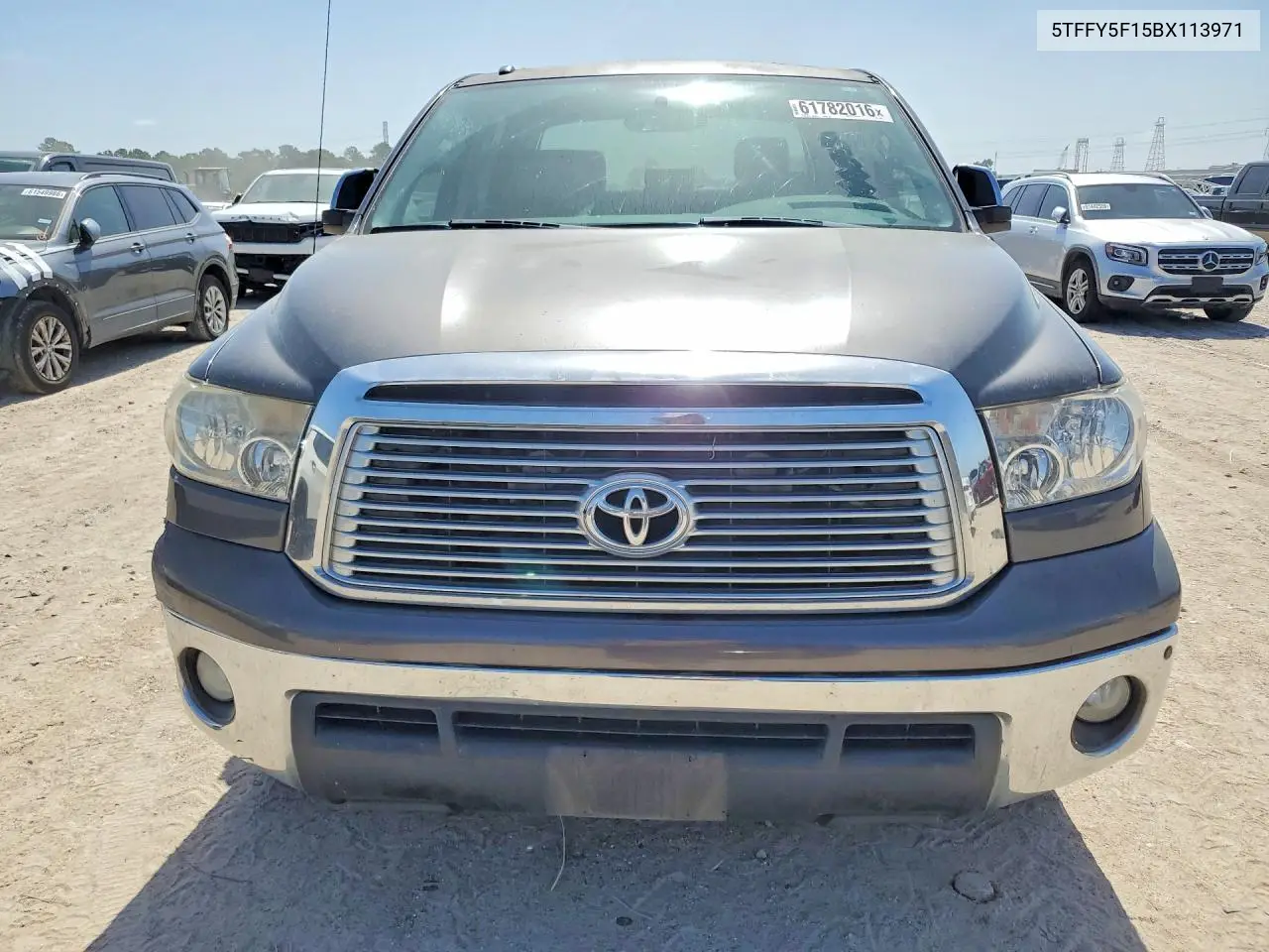 2011 Toyota Tundra Crewmax Limited VIN: 5TFFY5F15BX113971 Lot: 61782016