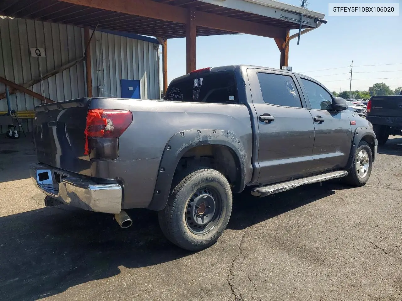 2011 Toyota Tundra Crewmax Sr5 VIN: 5TFEY5F10BX106020 Lot: 61805506