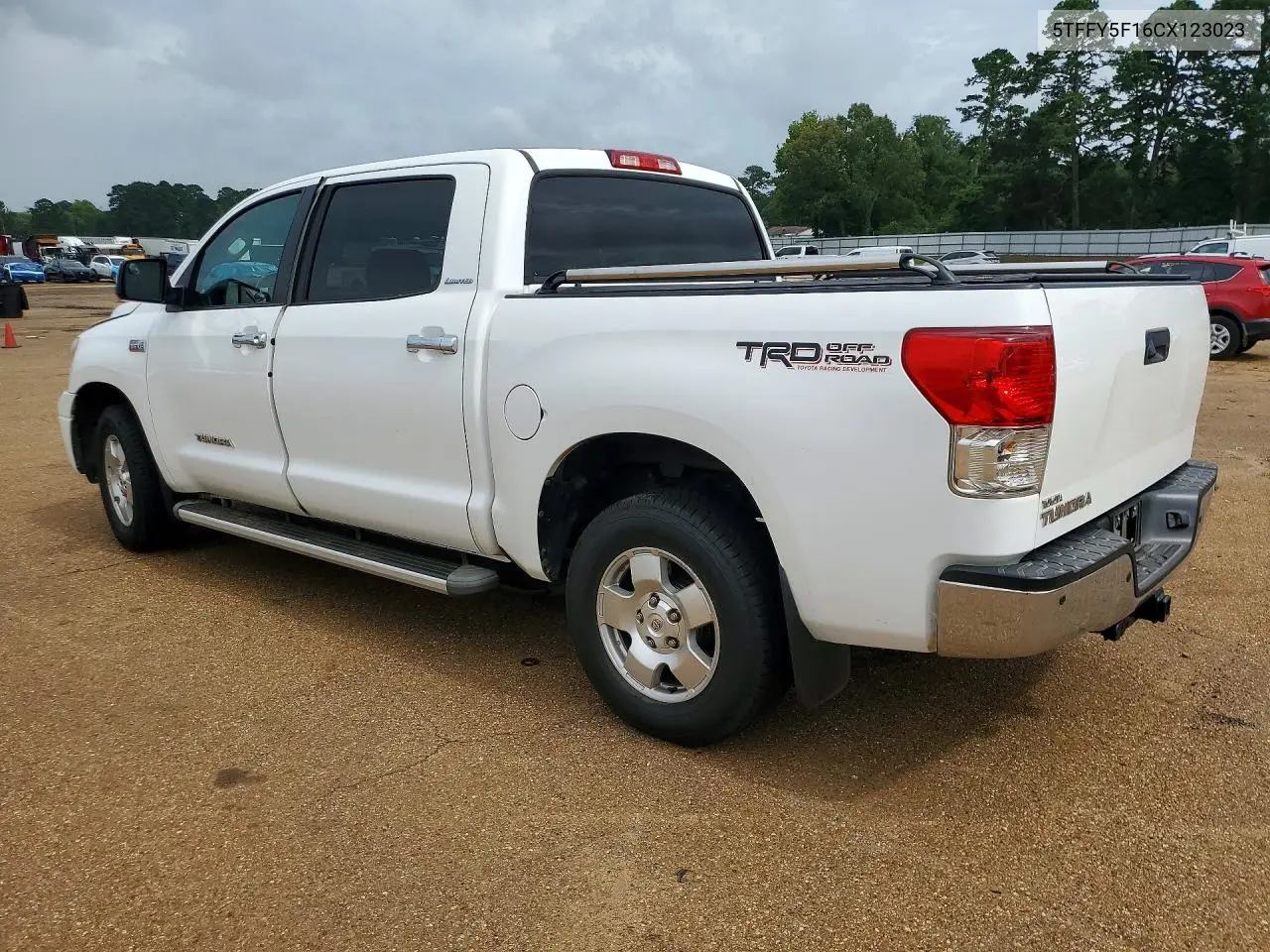 2012 Toyota Tundra Crewmax Limited VIN: 5TFFY5F16CX123023 Lot: 61075986