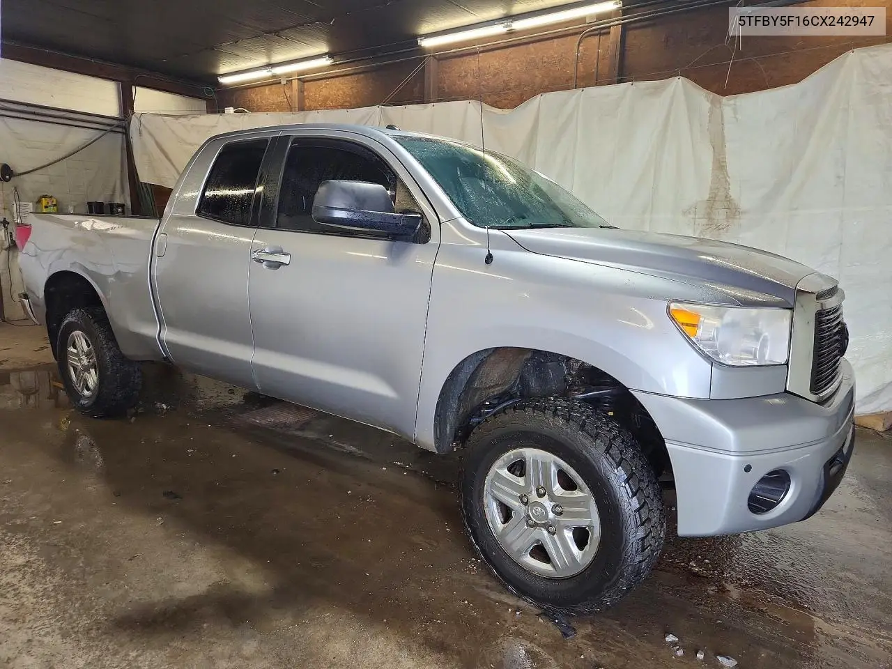 2012 Toyota Tundra Double Cab Limited VIN: 5TFBY5F16CX242947 Lot: 61775346
