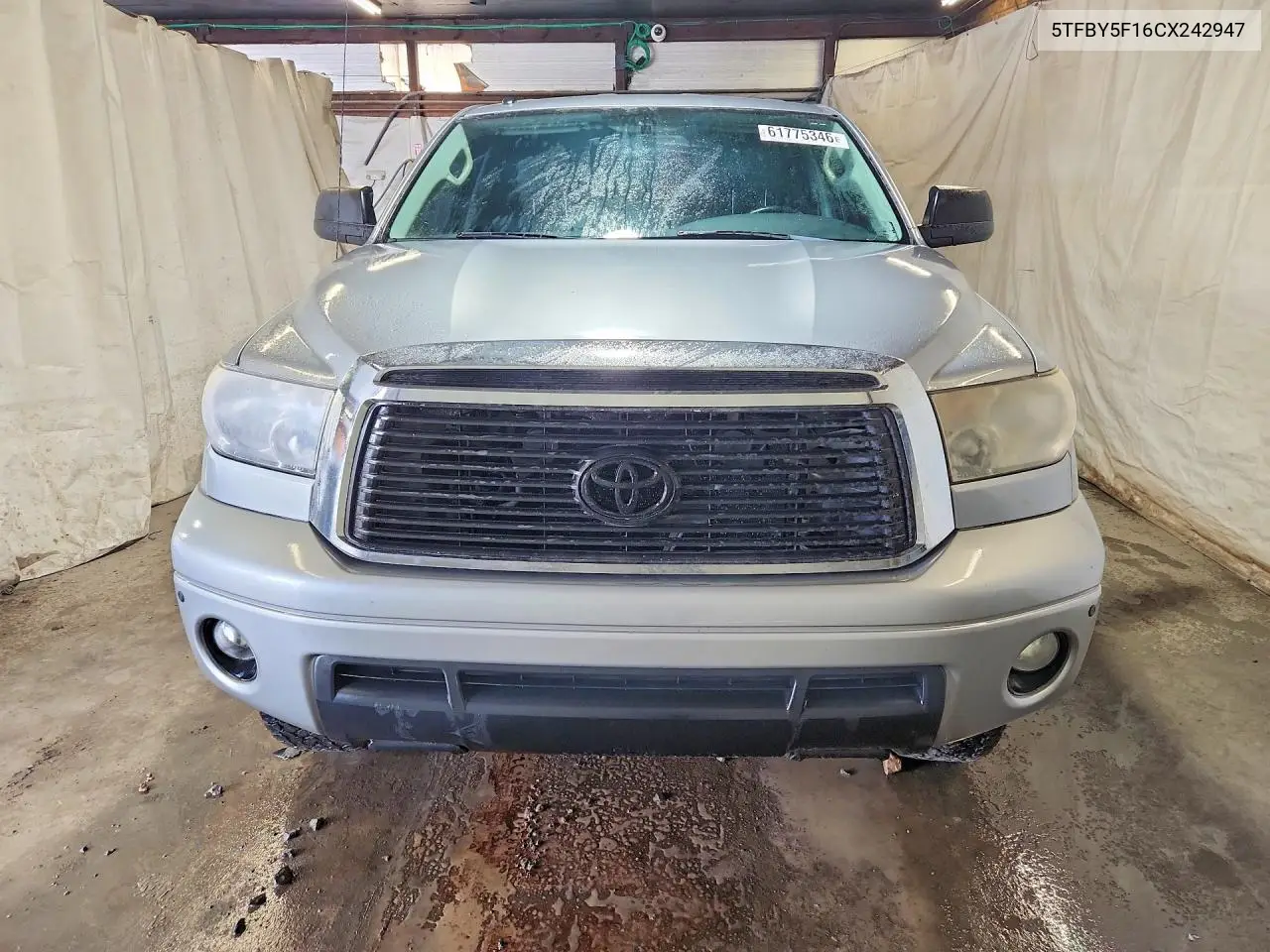 2012 Toyota Tundra Double Cab Limited VIN: 5TFBY5F16CX242947 Lot: 61775346