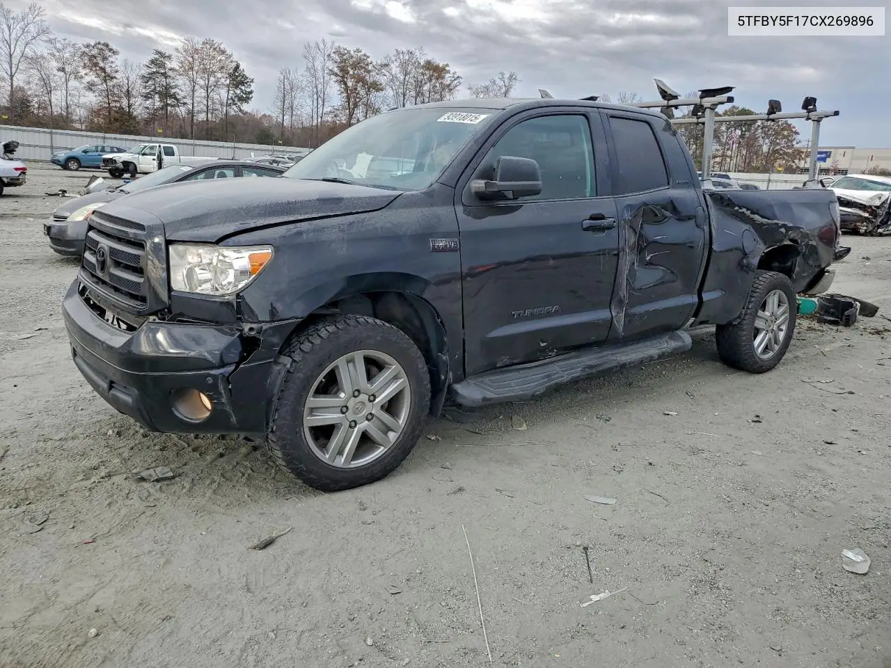 5TFBY5F17CX269896 2012 Toyota Tundra Double Cab Limited