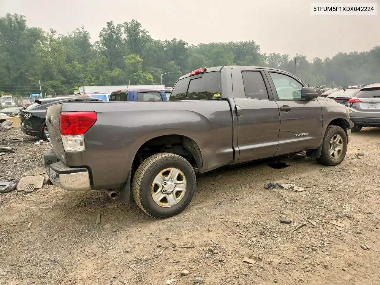2013 Toyota Tundra Double Cab Sr5 VIN: 5TFUM5F1XDX042224 Lot: 60950026