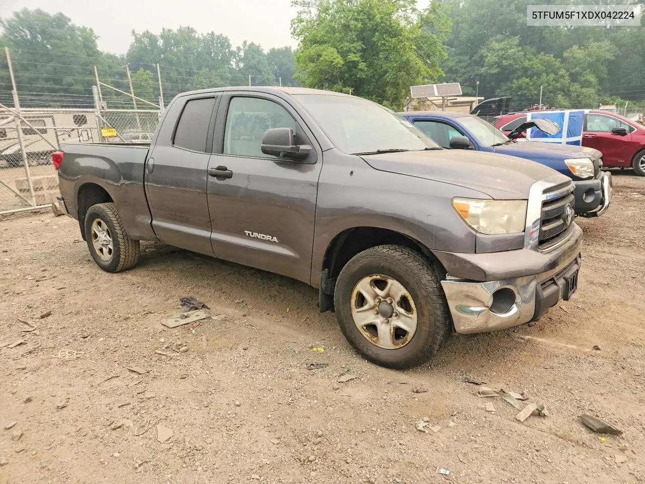 2013 Toyota Tundra Double Cab Sr5 VIN: 5TFUM5F1XDX042224 Lot: 60950026
