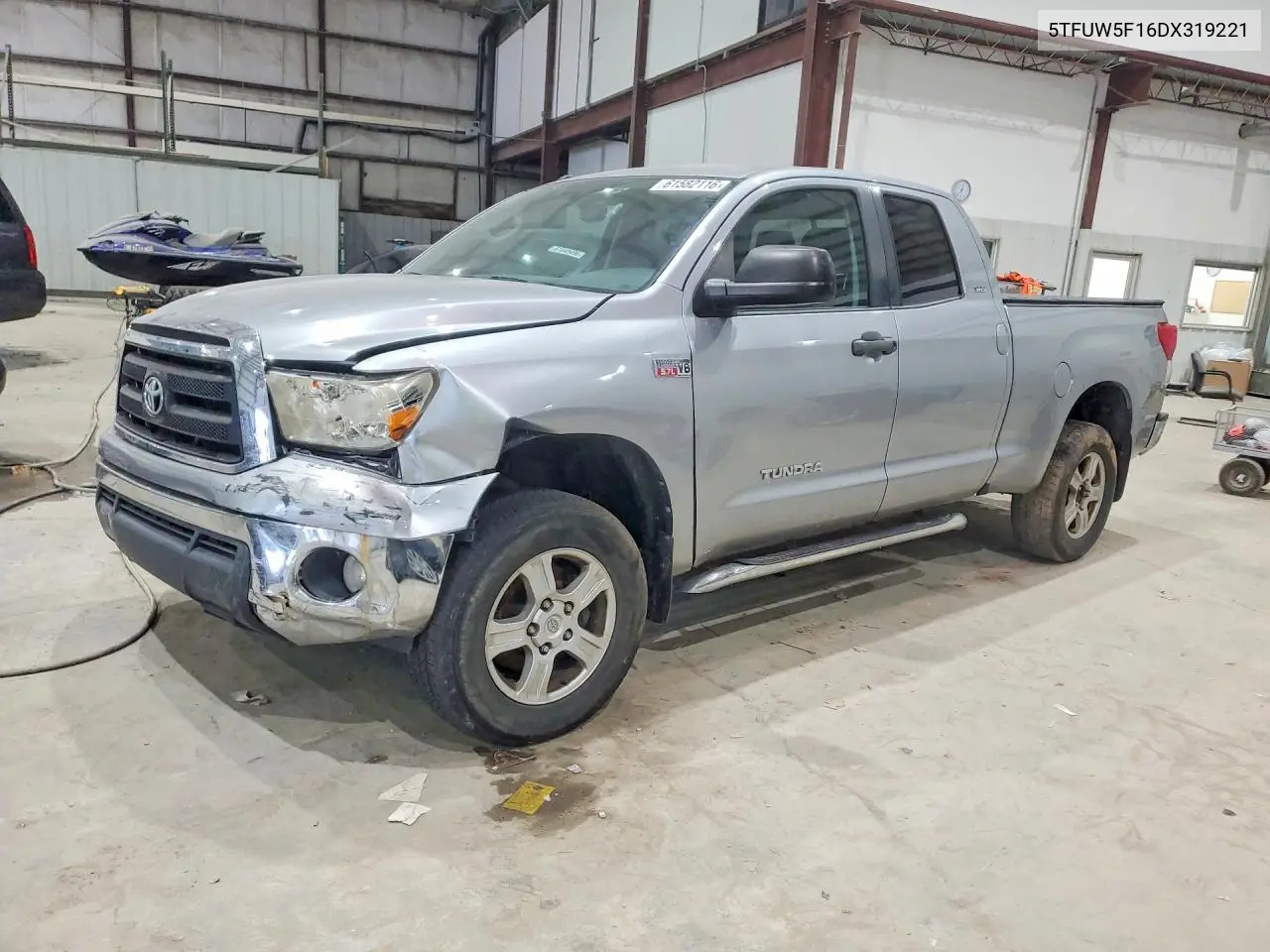 2013 Toyota Tundra Double Cab Sr5 VIN: 5TFUW5F16DX319221 Lot: 61582116