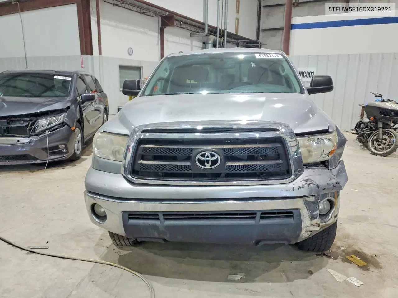 2013 Toyota Tundra Double Cab Sr5 VIN: 5TFUW5F16DX319221 Lot: 61582116