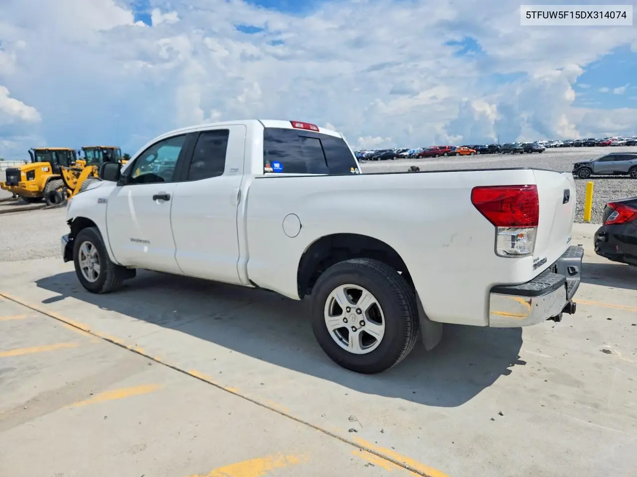2013 Toyota Tundra Double Cab Sr5 VIN: 5TFUW5F15DX314074 Lot: 61714236