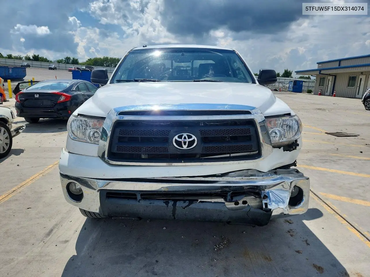 2013 Toyota Tundra Double Cab Sr5 VIN: 5TFUW5F15DX314074 Lot: 61714236