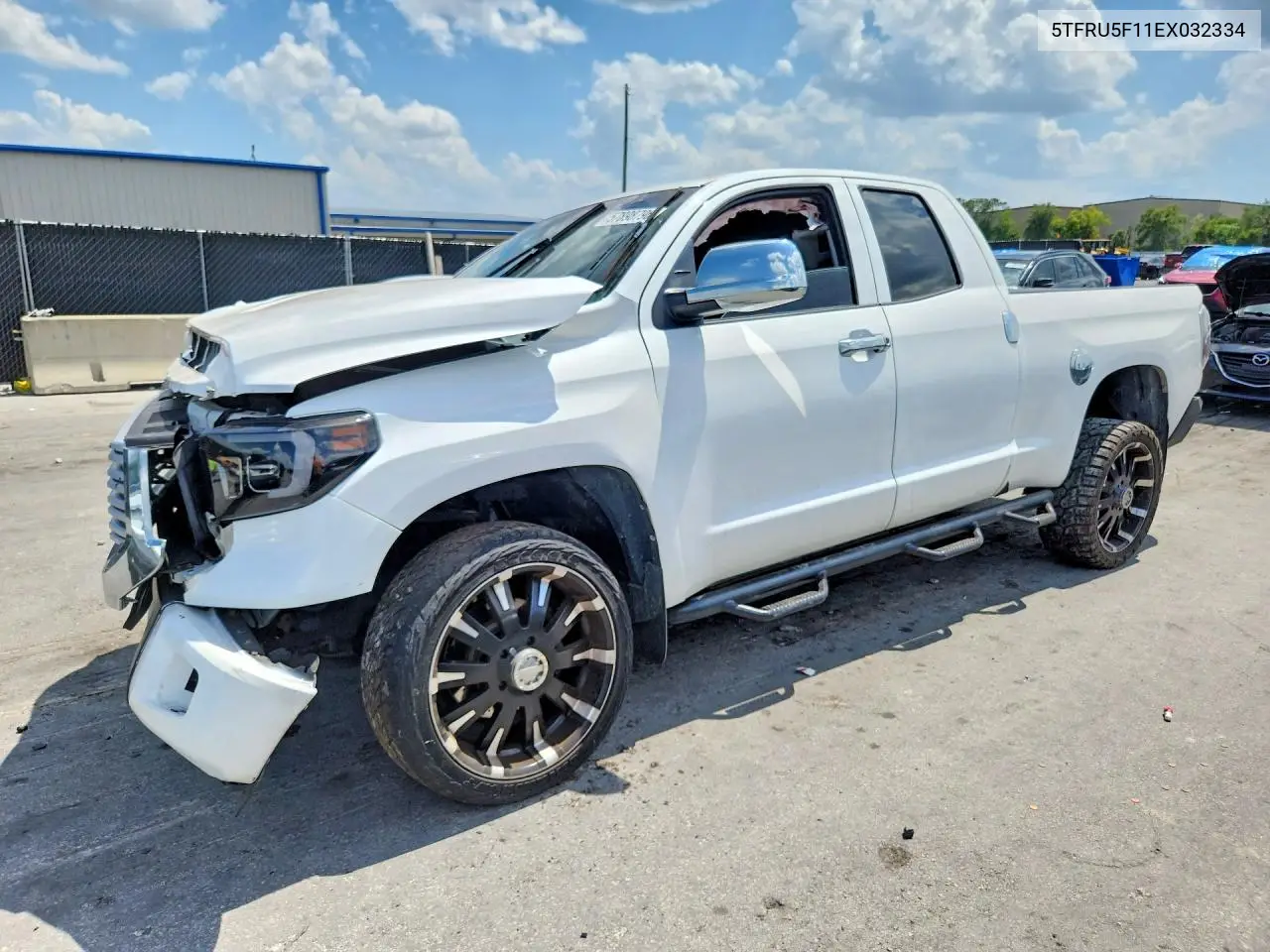 2014 Toyota Tundra Sr VIN: 5TFRU5F11EX032334 Lot: 57898796