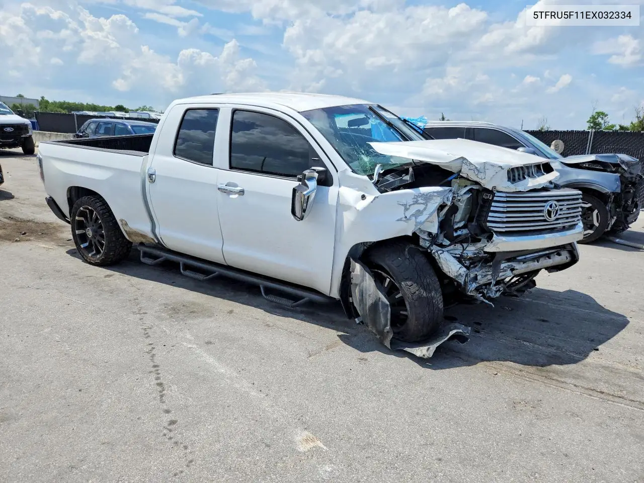 2014 Toyota Tundra Sr VIN: 5TFRU5F11EX032334 Lot: 57898796