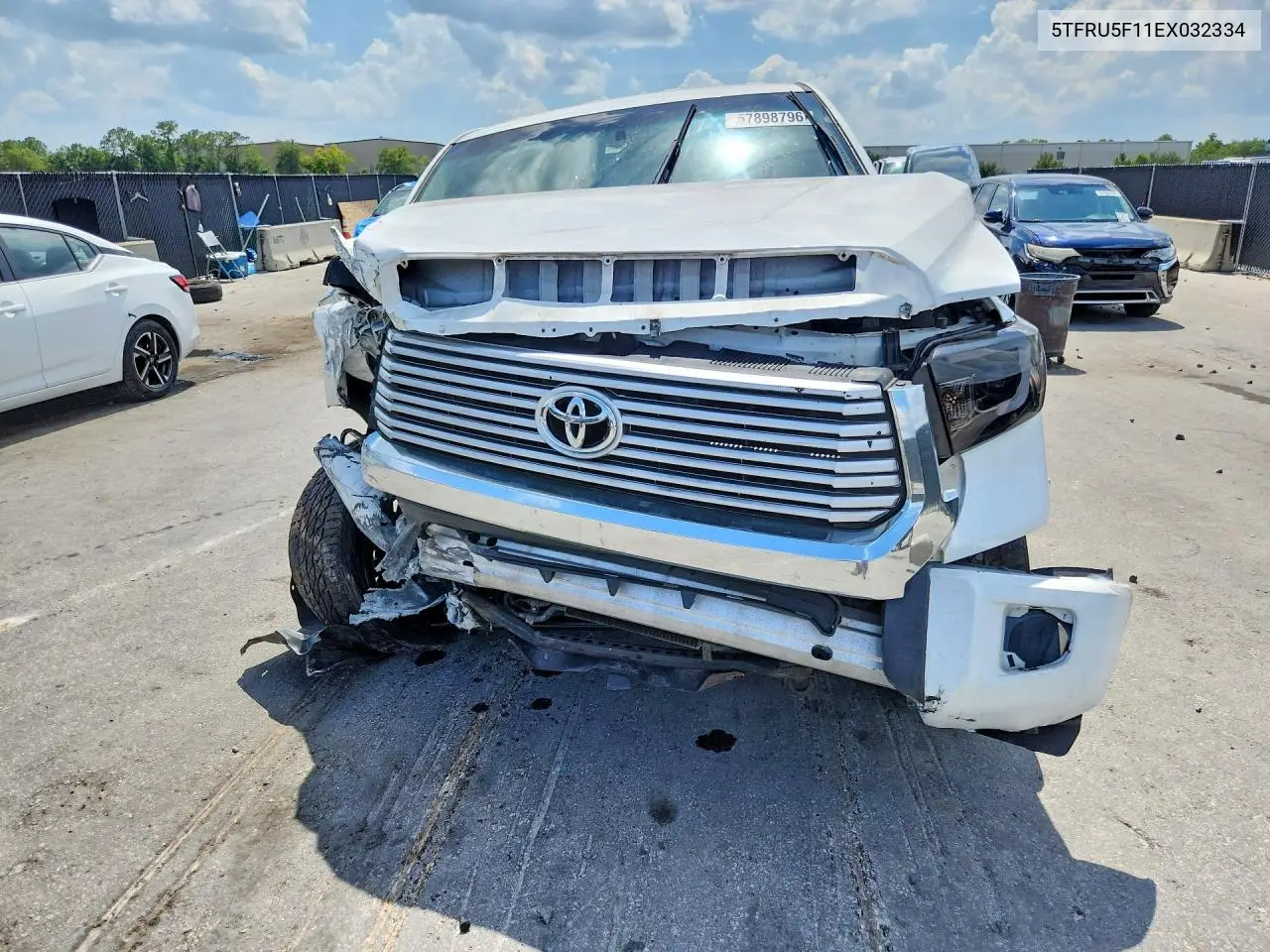 2014 Toyota Tundra Sr VIN: 5TFRU5F11EX032334 Lot: 57898796
