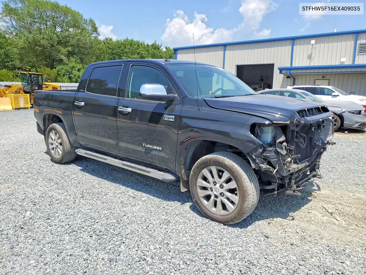 2014 Toyota Tundra Crewmax Limited VIN: 5TFHW5F16EX409035 Lot: 59308826