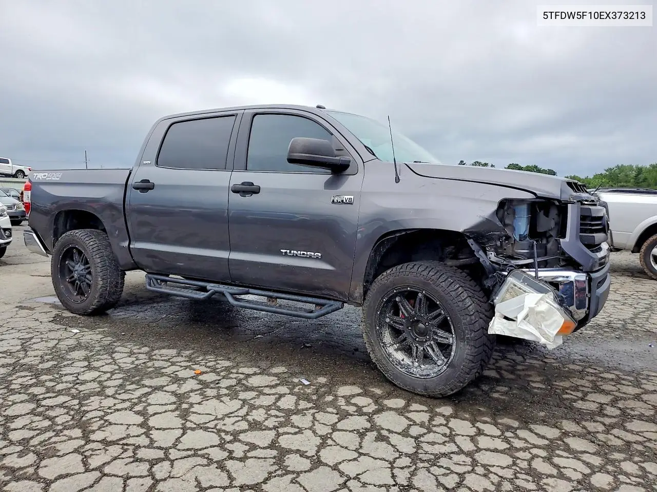 2014 Toyota Tundra Crewmax Sr5 VIN: 5TFDW5F10EX373213 Lot: 59682616