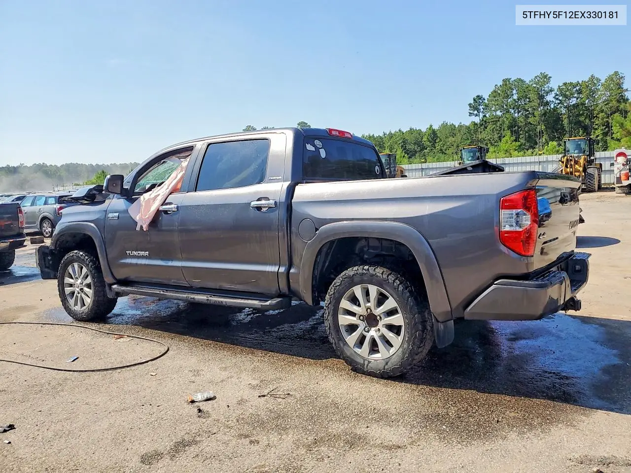 2014 Toyota Tundra Crewmax Limited VIN: 5TFHY5F12EX330181 Lot: 60642486