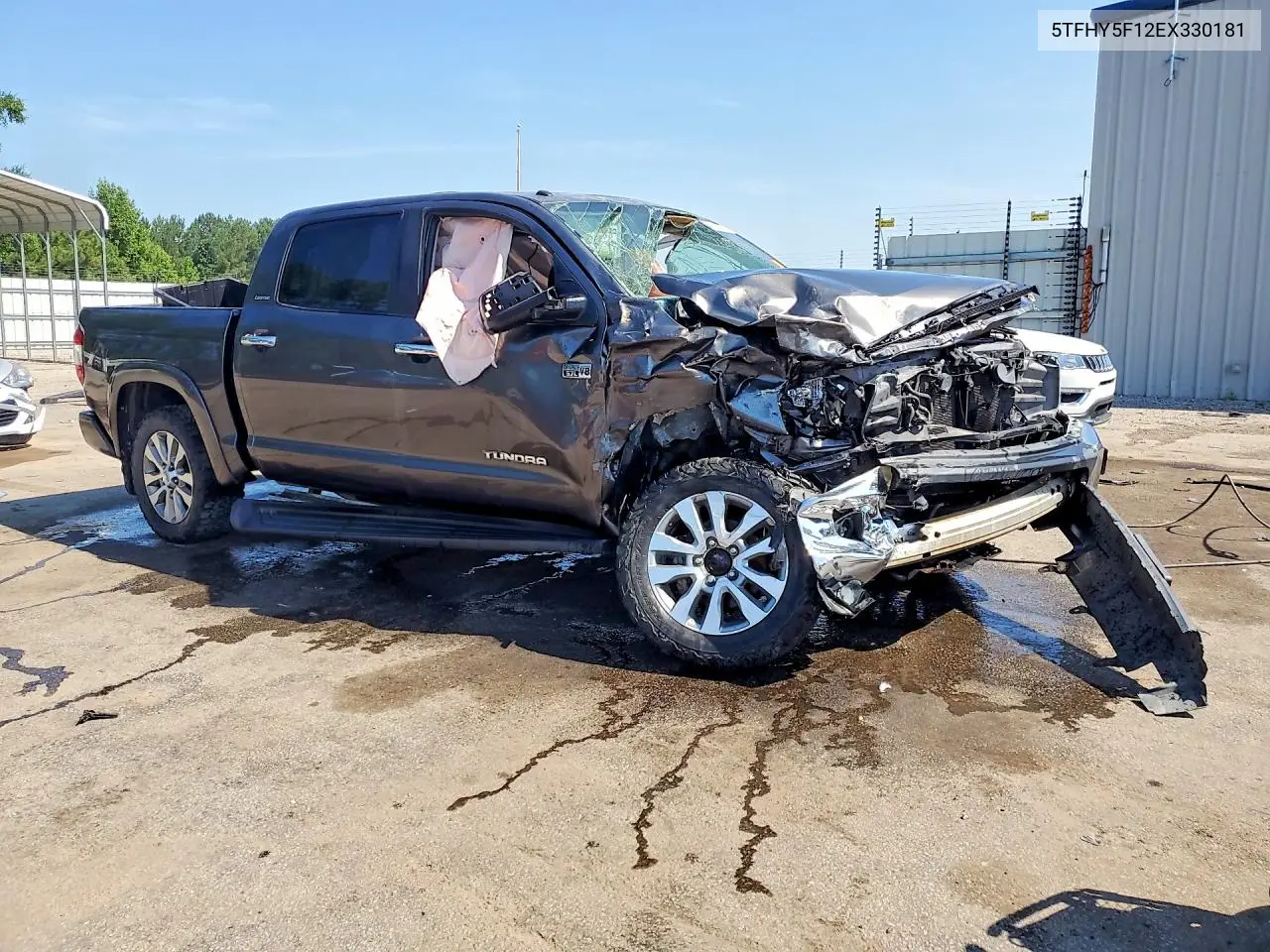2014 Toyota Tundra Crewmax Limited VIN: 5TFHY5F12EX330181 Lot: 60642486