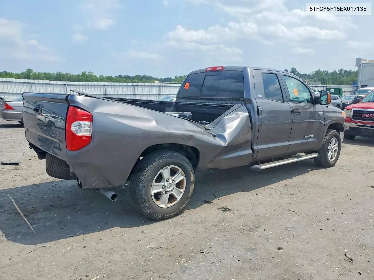 2014 Toyota Tundra Double Cab Sr/Double Cab Sr5 VIN: 5TFCY5F15EX017135 Lot: 61577526