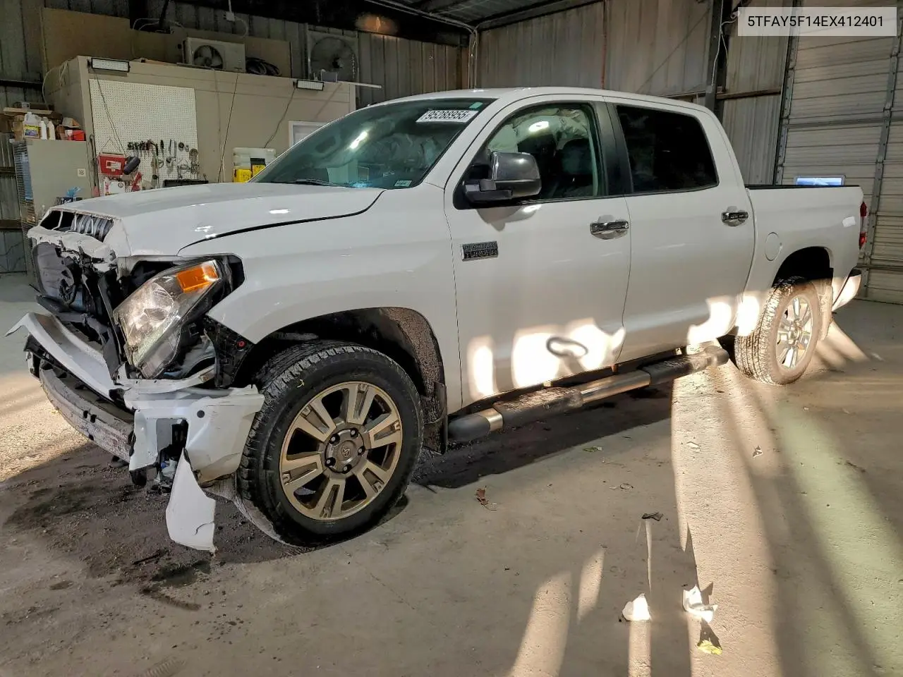 5TFAY5F14EX412401 2014 Toyota Tundra Crewmax Platinum