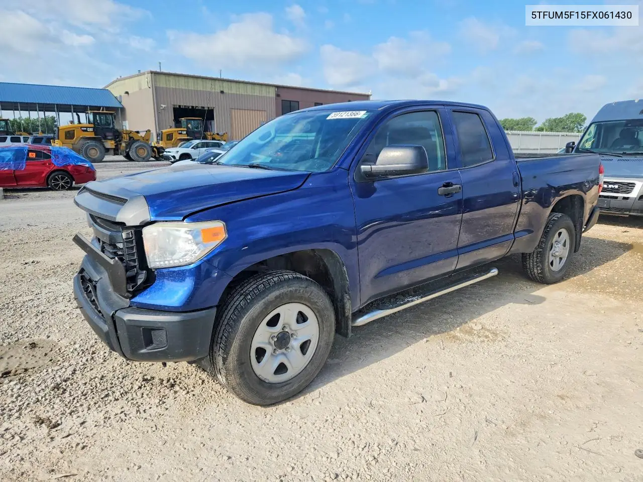 2015 Toyota Tundra Sr VIN: 5TFUM5F15FX061430 Lot: 59121366