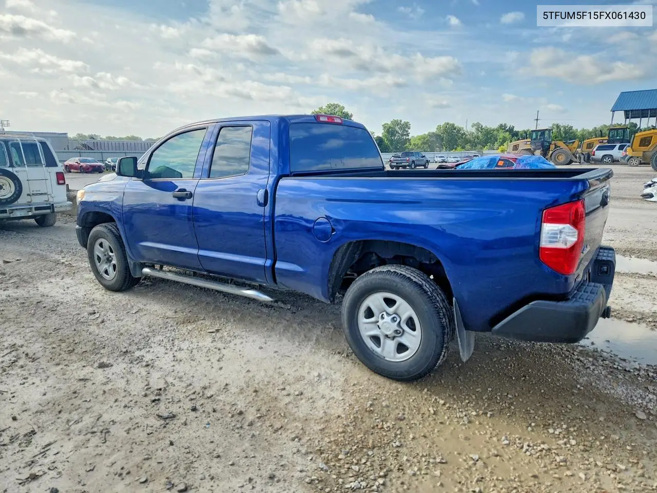 2015 Toyota Tundra Sr VIN: 5TFUM5F15FX061430 Lot: 59121366