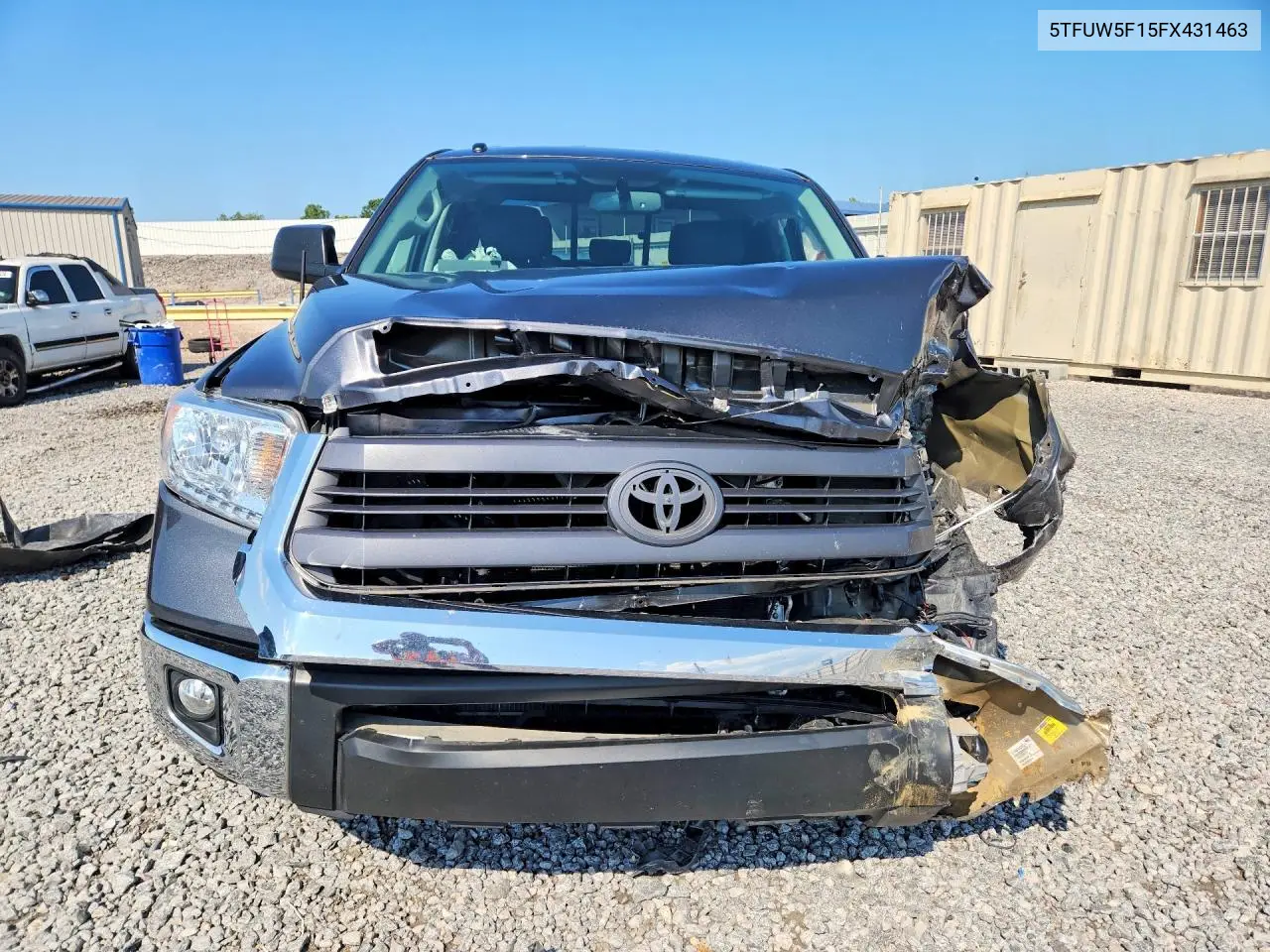 2015 Toyota Tundra Sr5 VIN: 5TFUW5F15FX431463 Lot: 60327656