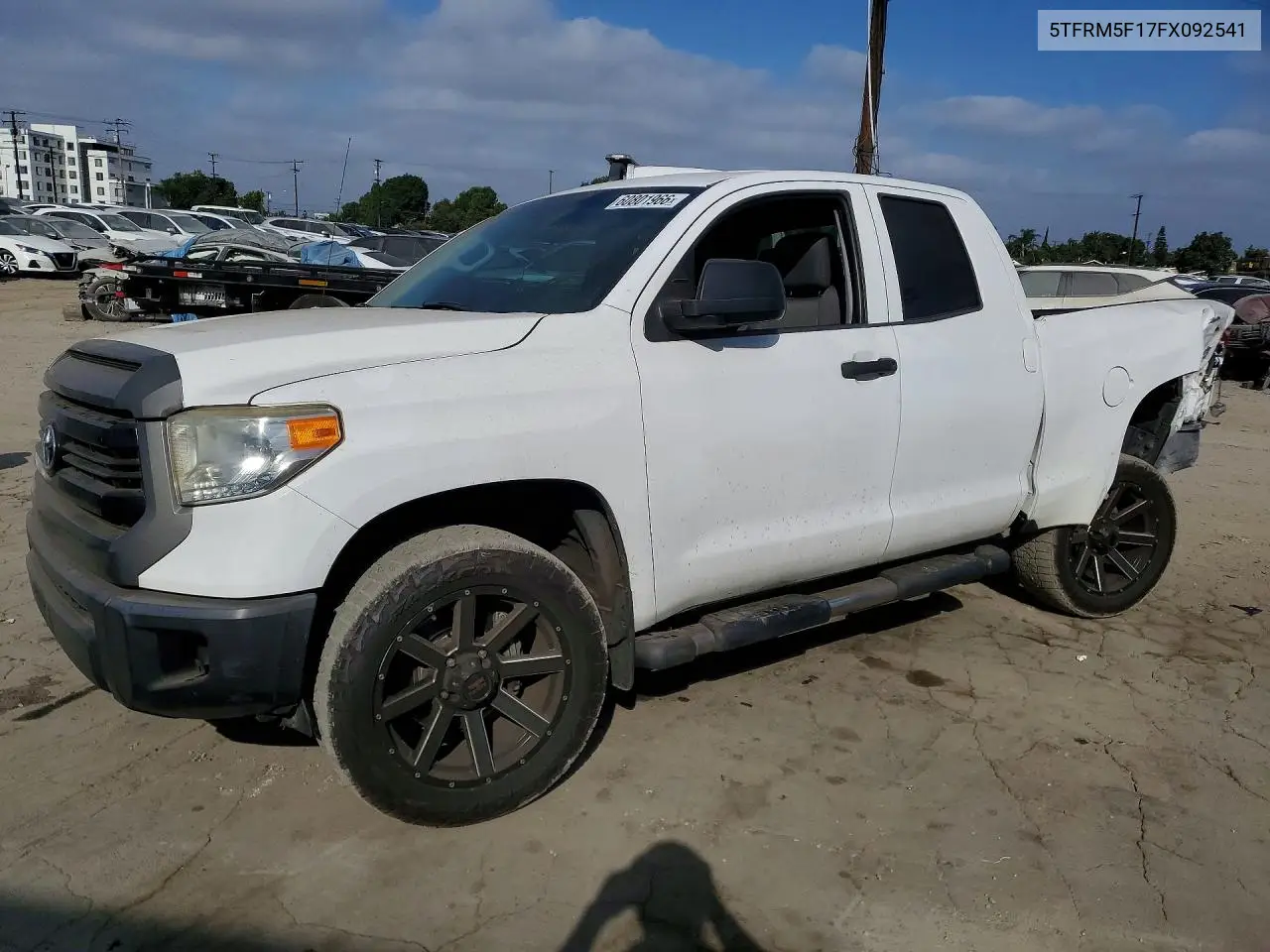 2015 Toyota Tundra Sr VIN: 5TFRM5F17FX092541 Lot: 60801966