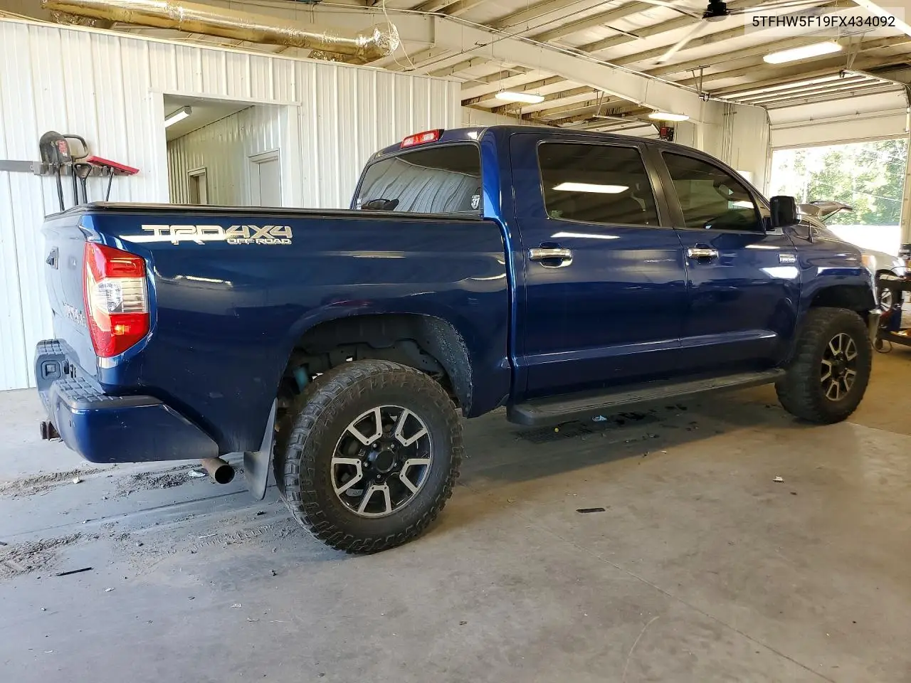 2015 Toyota Tundra Crewmax Limited VIN: 5TFHW5F19FX434092 Lot: 61616166