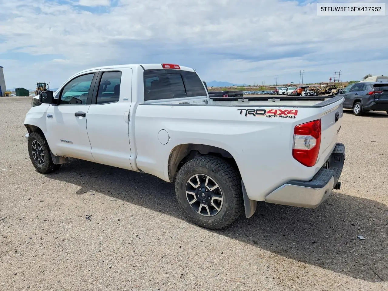 2015 Toyota Tundra Sr5 VIN: 5TFUW5F16FX437952 Lot: 61790106