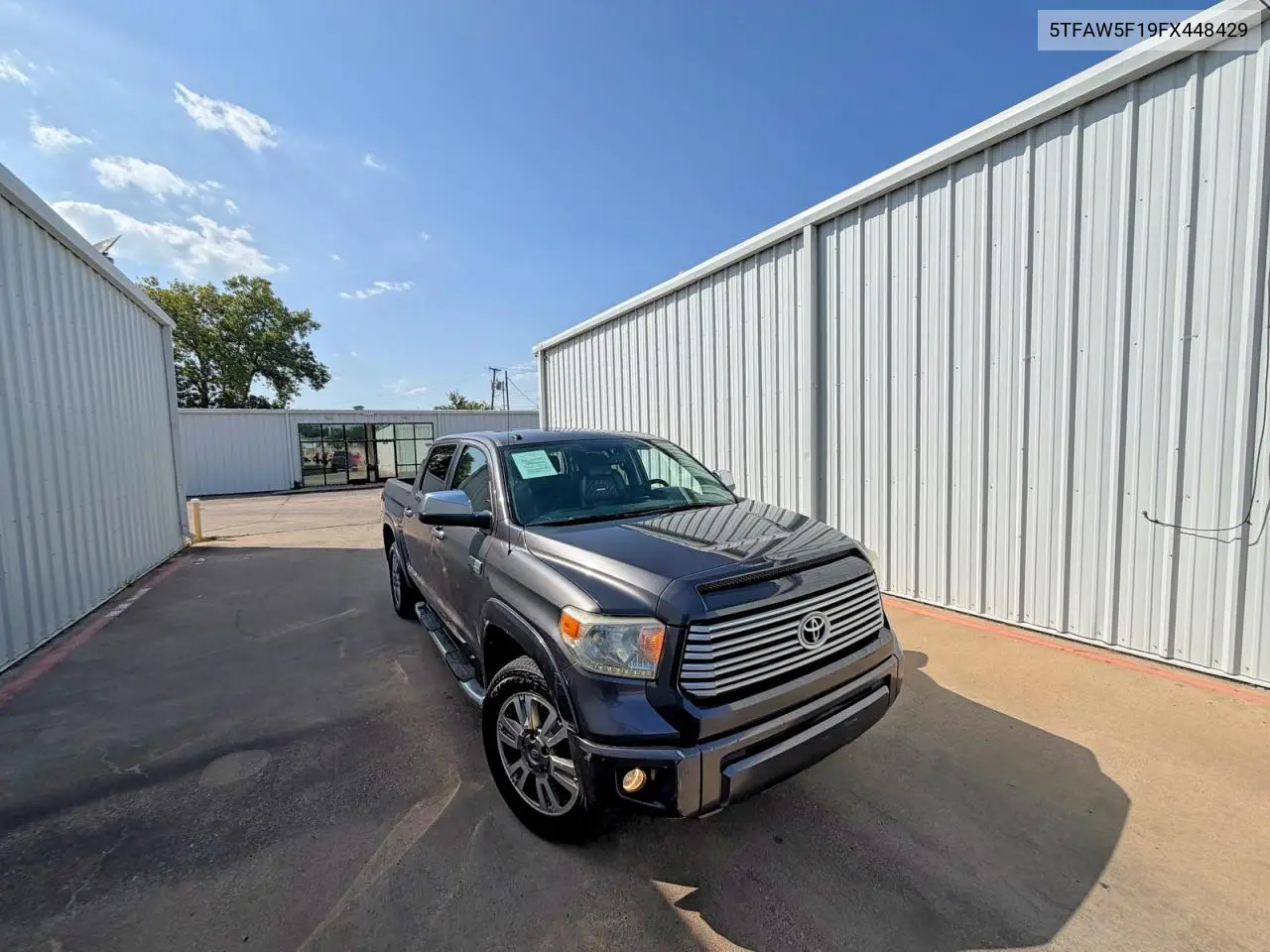 2015 Toyota Tundra Platinum VIN: 5TFAW5F19FX448429 Lot: 62357336