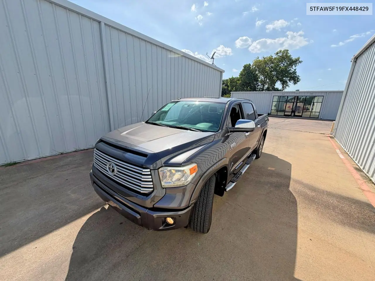 2015 Toyota Tundra Platinum VIN: 5TFAW5F19FX448429 Lot: 62357336