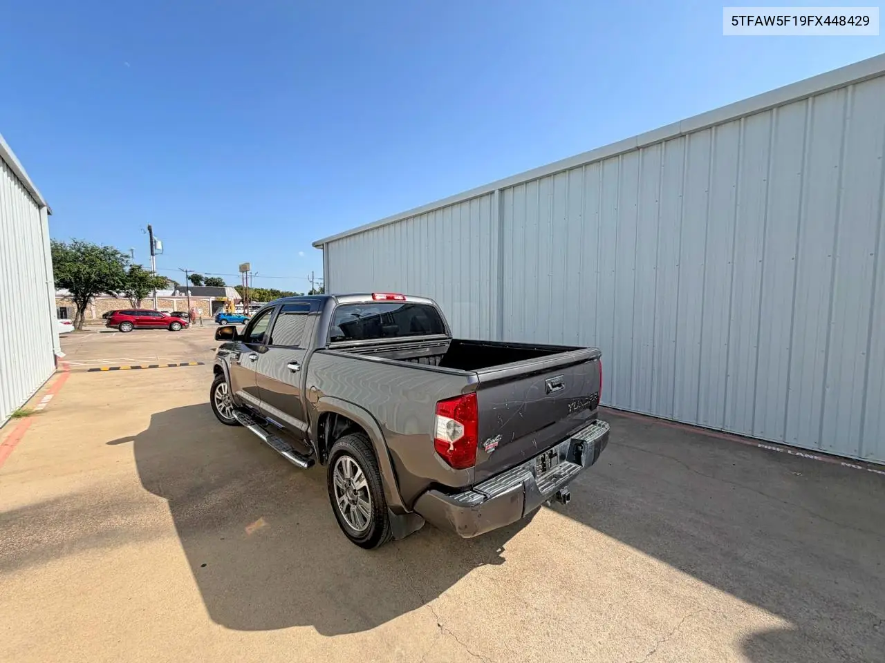 2015 Toyota Tundra Platinum VIN: 5TFAW5F19FX448429 Lot: 62357336