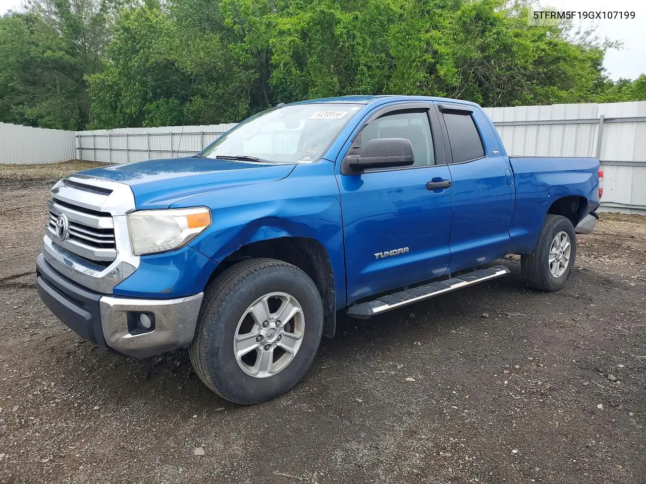 2016 Toyota Tundra Sr5 VIN: 5TFRM5F19GX107199 Lot: 54398556