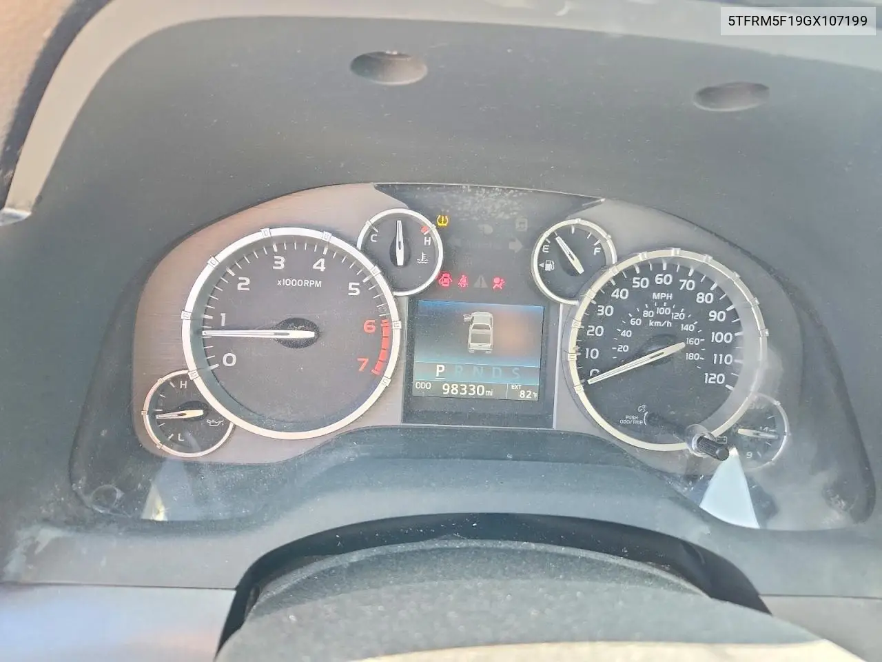 2016 Toyota Tundra Sr5 VIN: 5TFRM5F19GX107199 Lot: 54398556