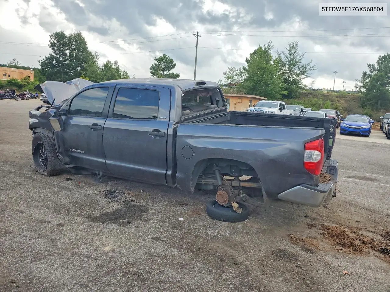 2016 Toyota Tundra Sr5 VIN: 5TFDW5F17GX568504 Lot: 60760666